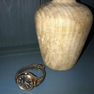 Leather Fossil Watch